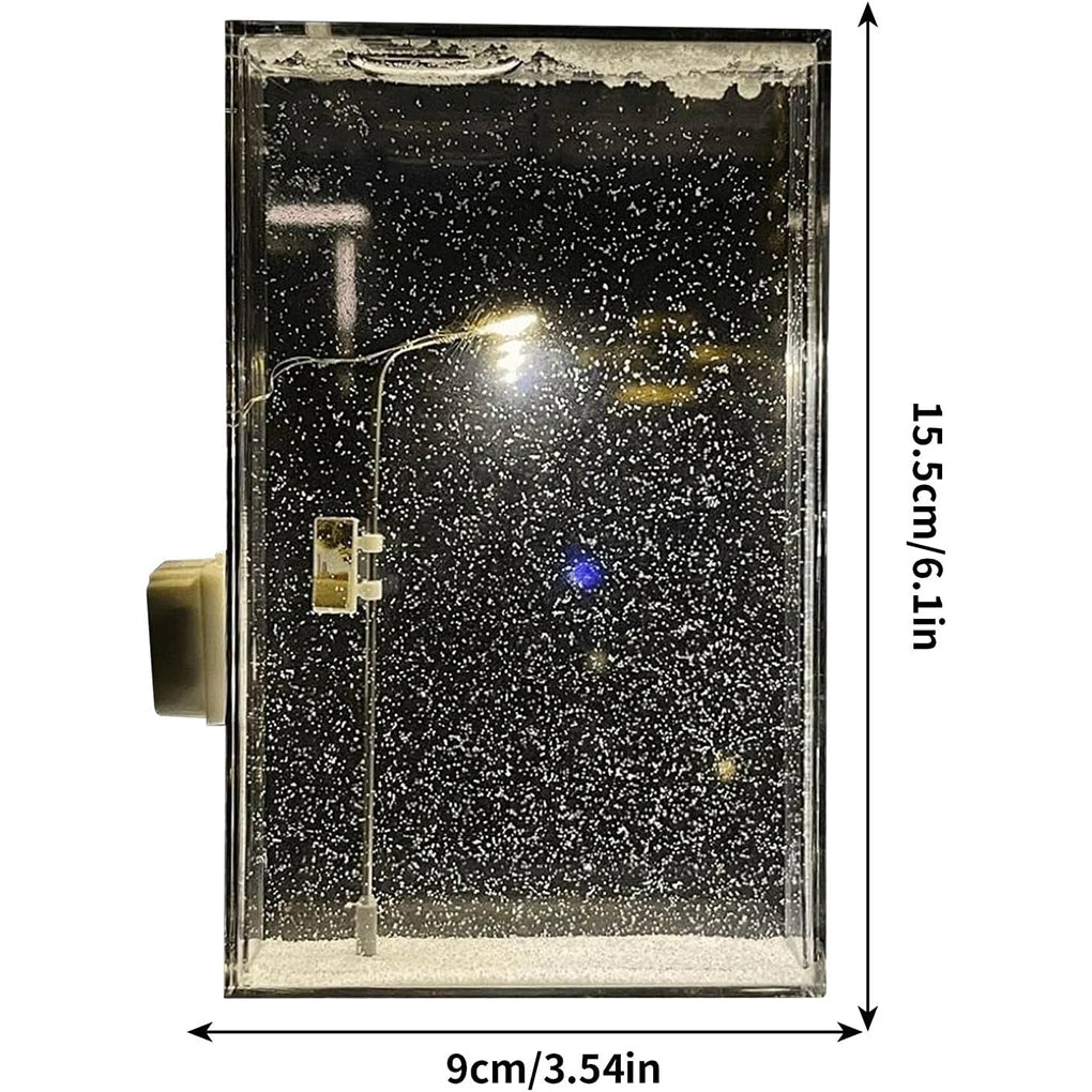Snowy Night street light
