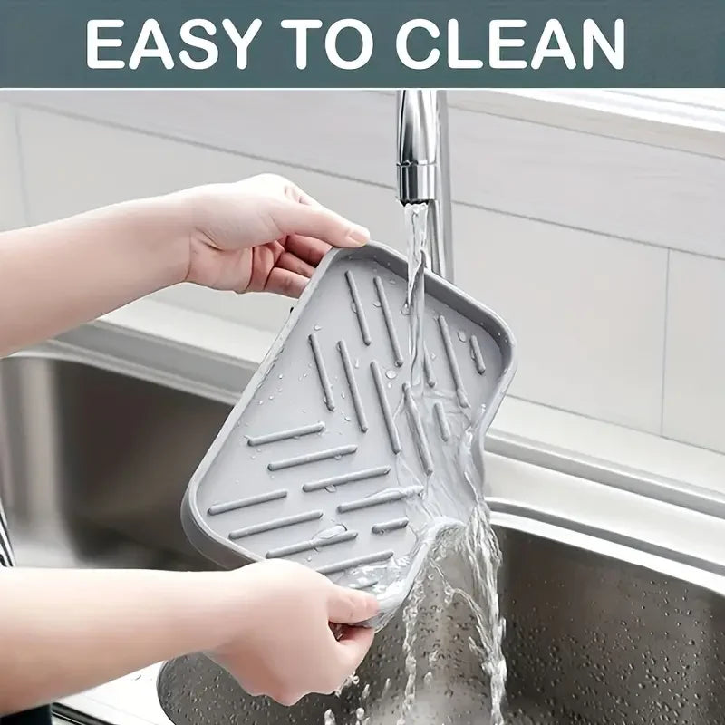 Silicone Sponge and Soap tray