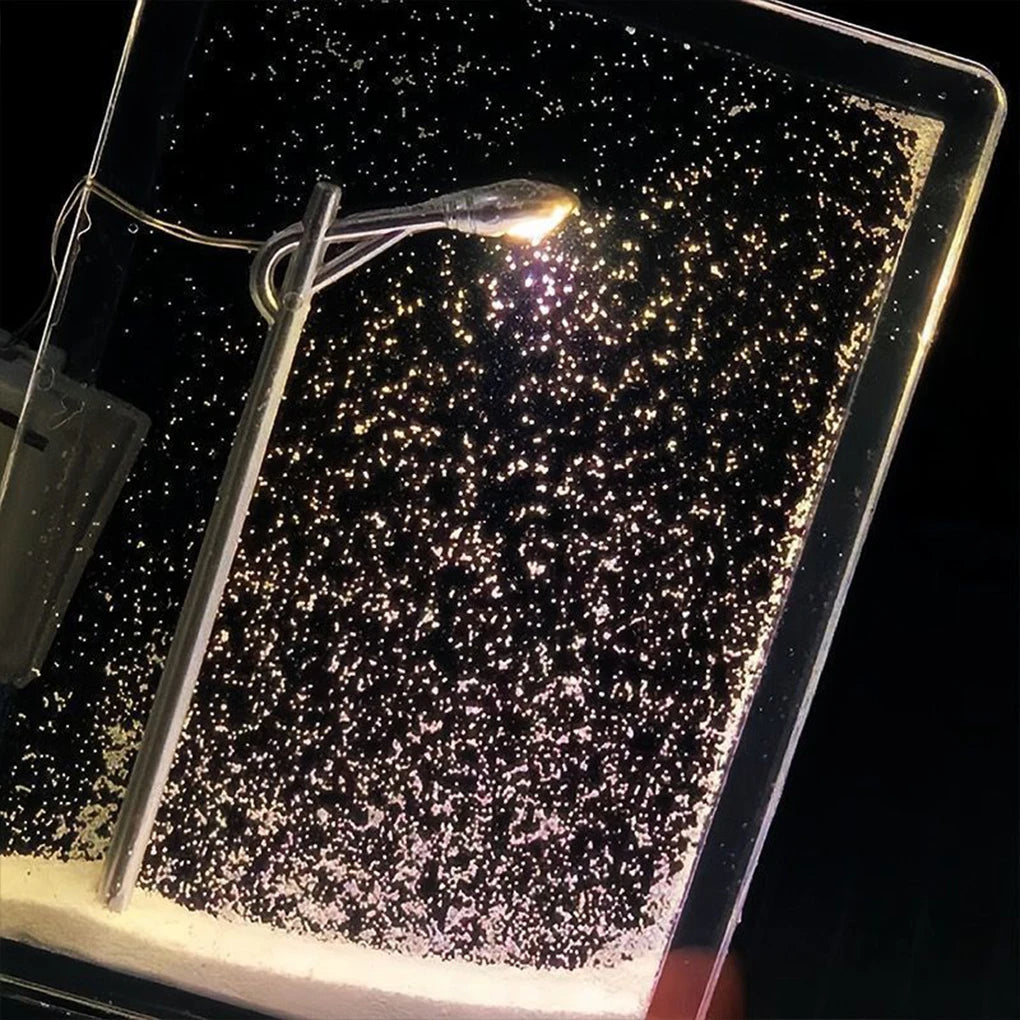 Snowy Night street light
