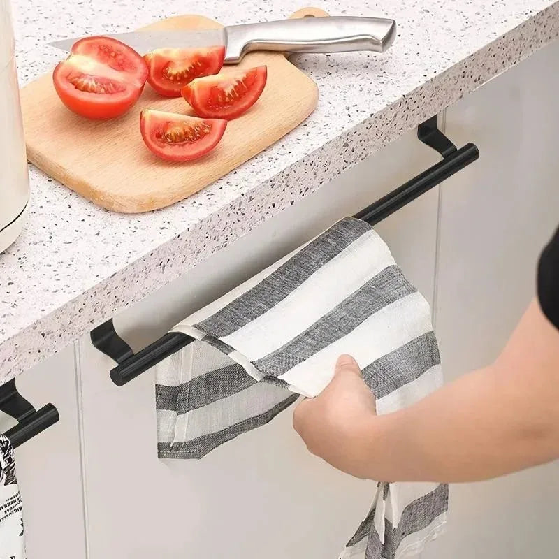 Cabinet Door Towel Bar