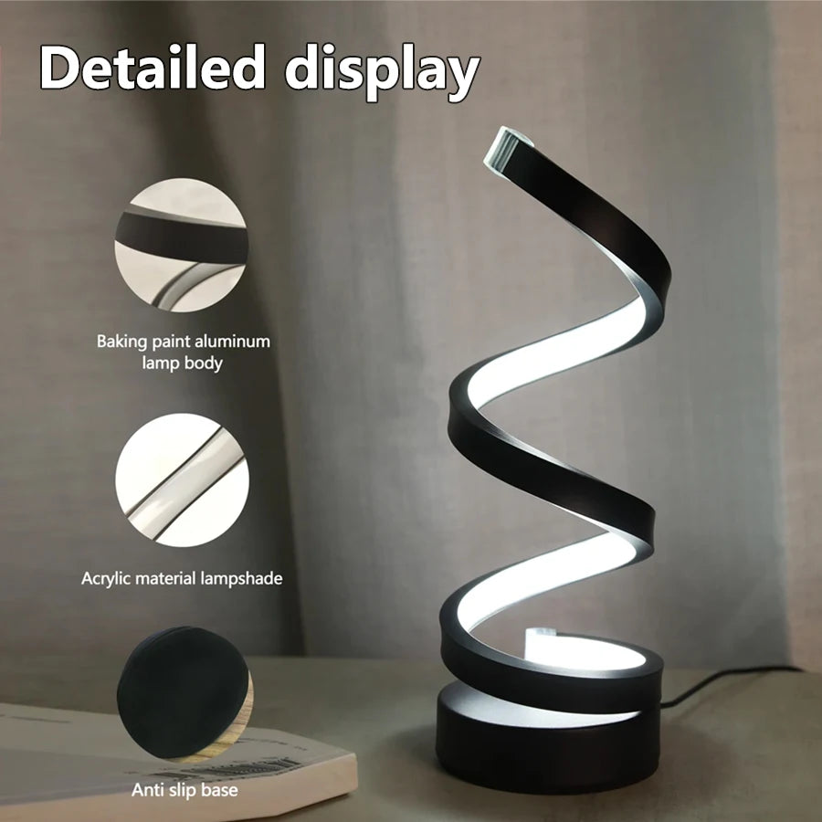 Winding Desk Lamp