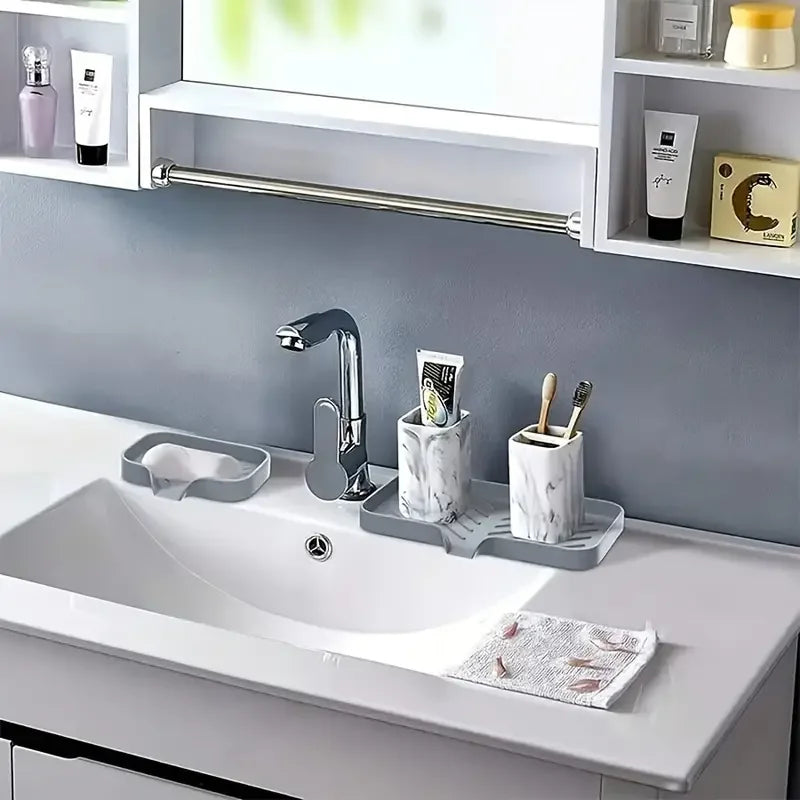 Silicone Sponge and Soap tray