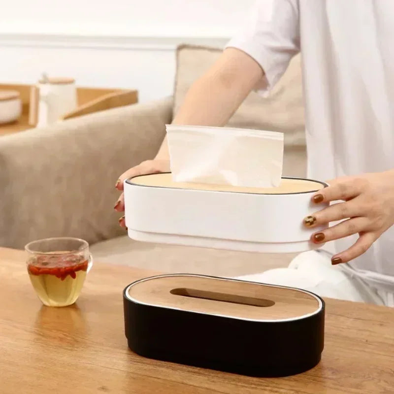 Luxury Oval Tissue Box Holding