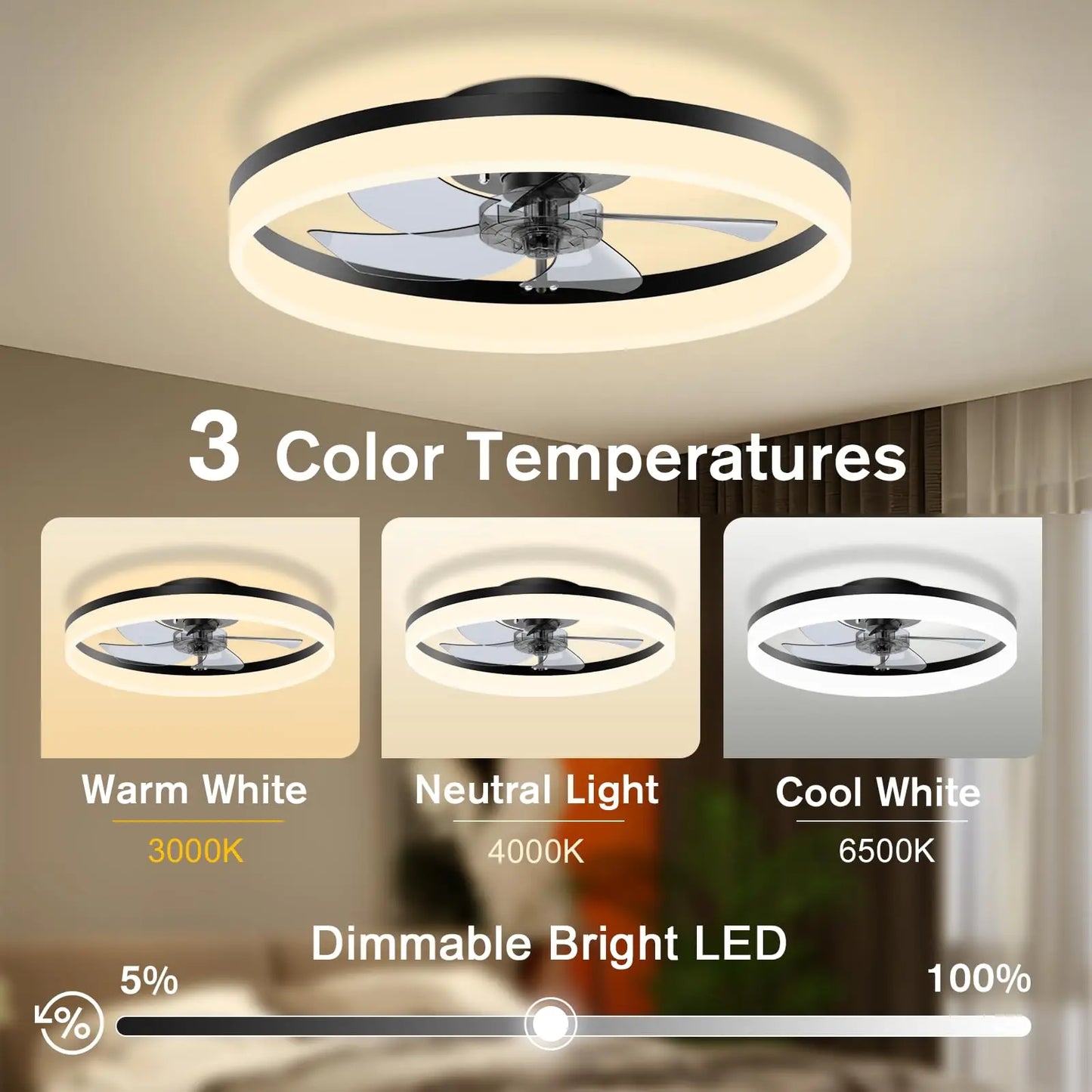 LED Ceiling Fan