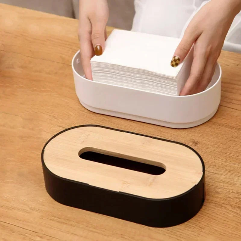 Luxury Oval Tissue Box Holding