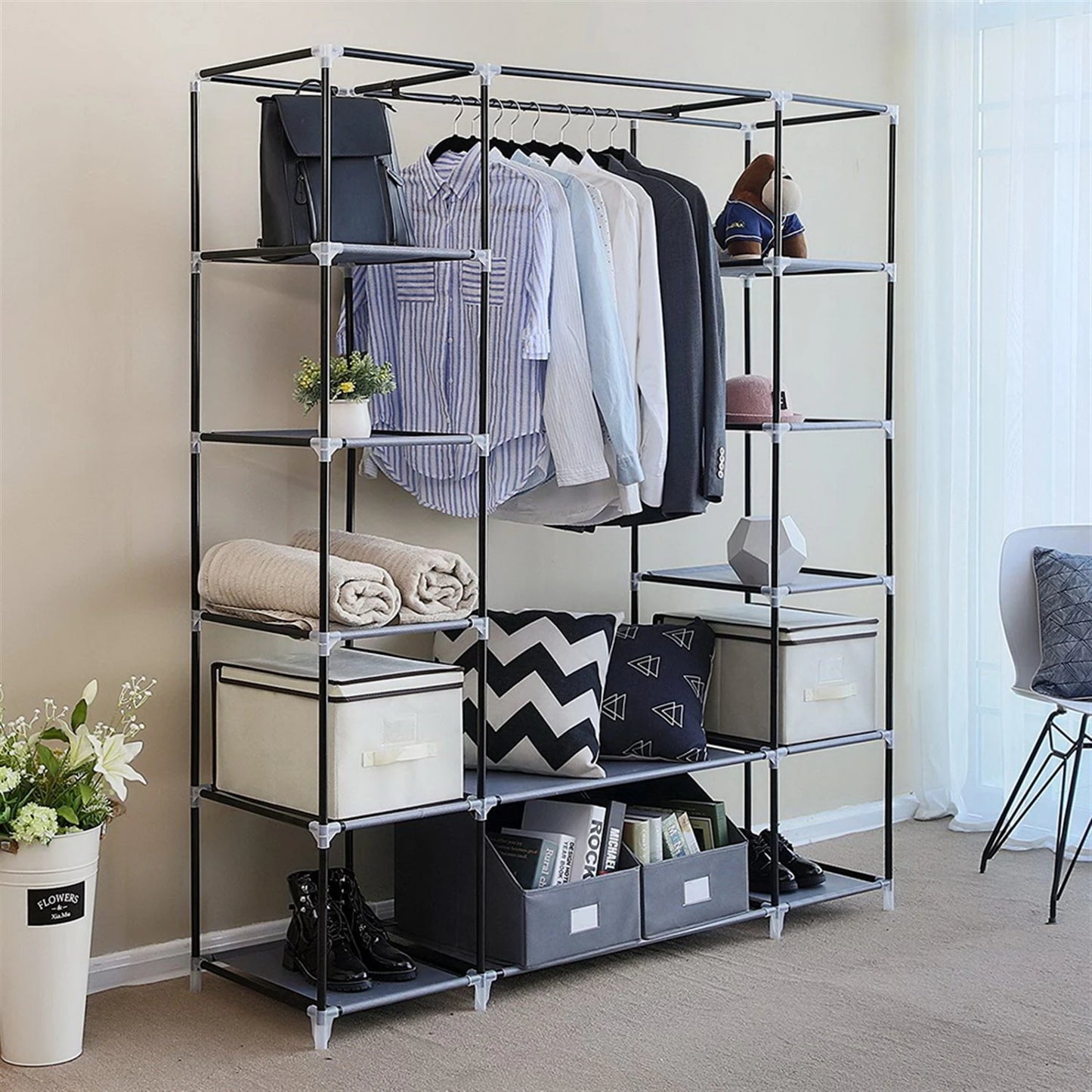 Minimalist Portable Wardrobe