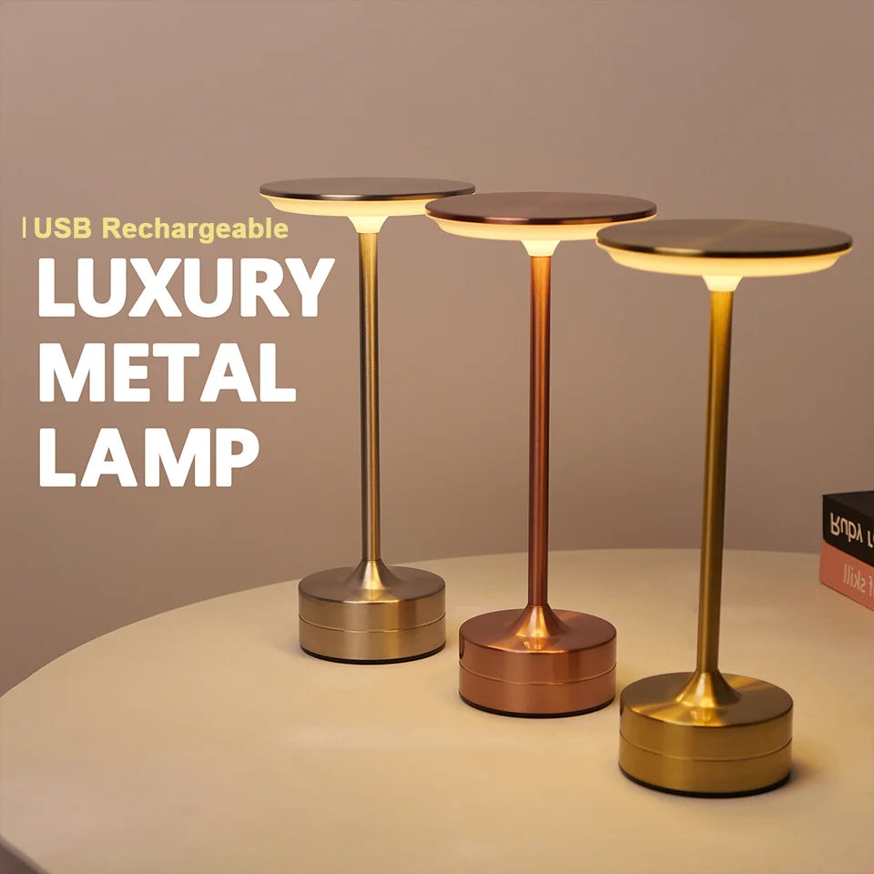 Metal Table Lamp