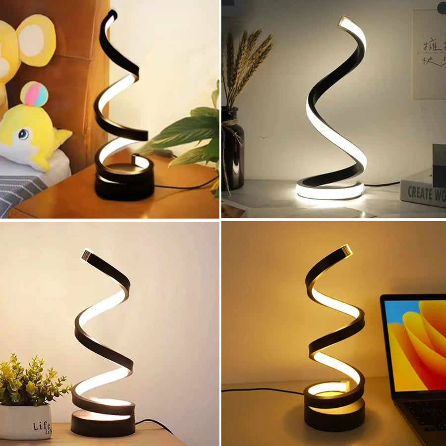 Winding Desk Lamp