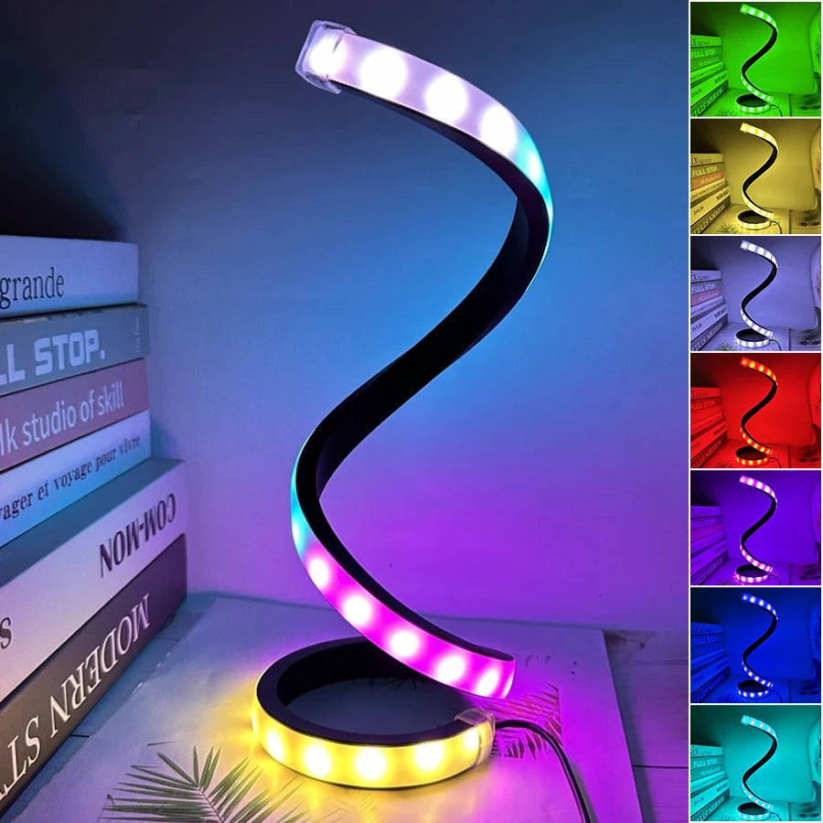 Winding Desk Lamp