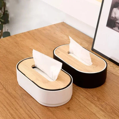 Luxury Oval Tissue Box Holding